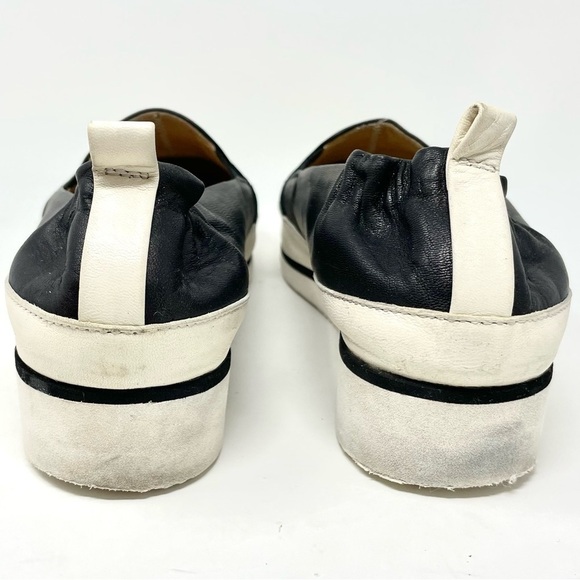 Ron White Nell Black Leather Slip On Shoes Size 39.5 - Picture 6 of 10